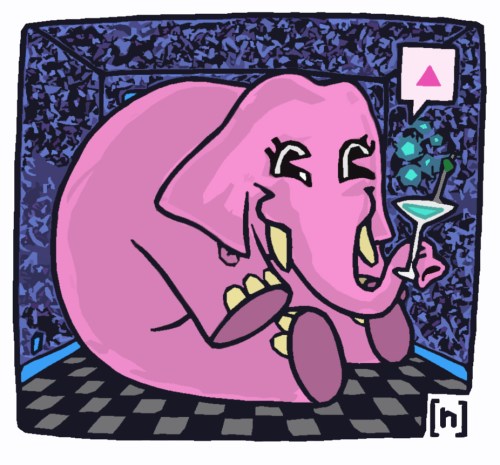[ pink elephant in the room ]